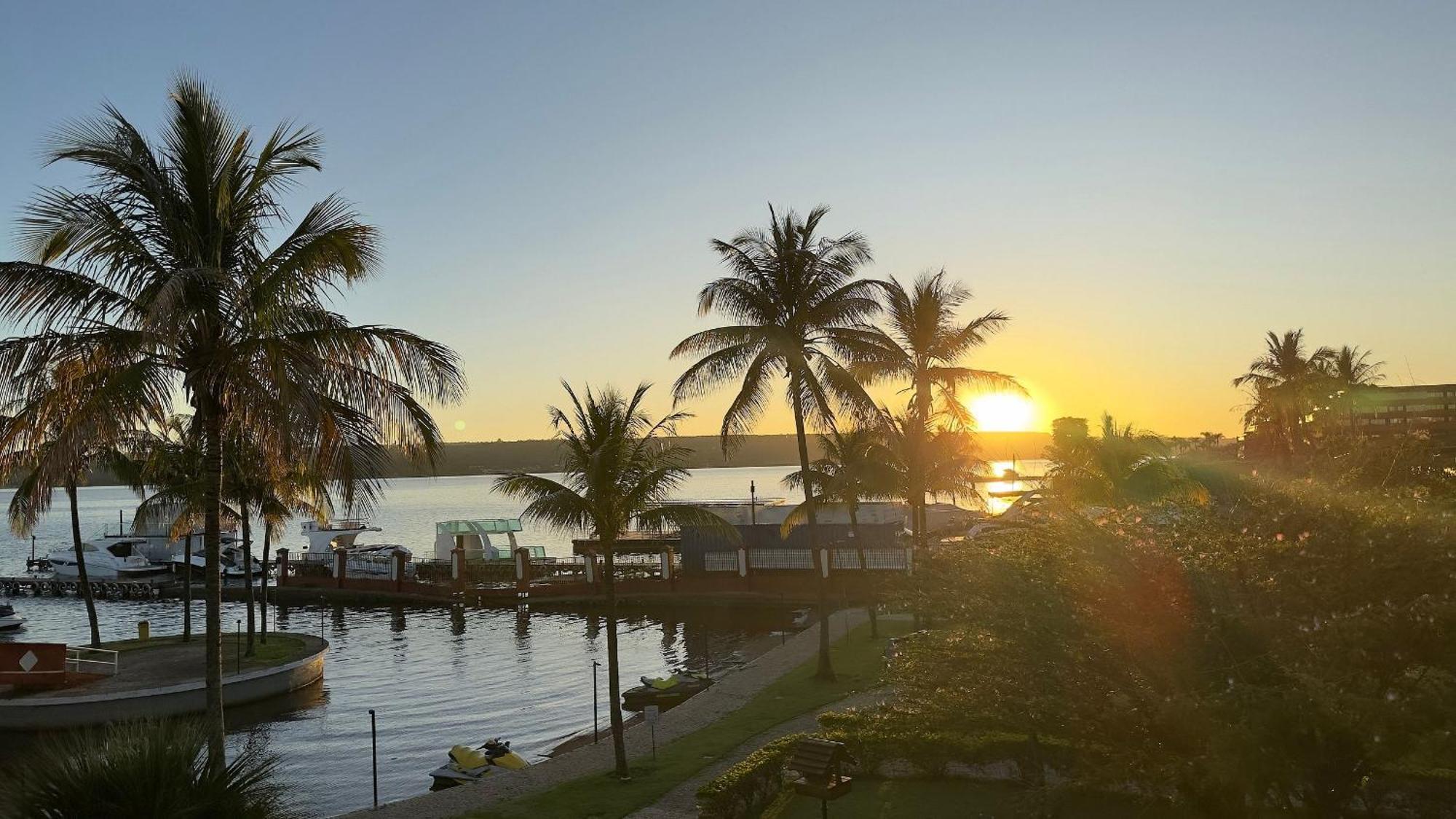 Apartamento Lindo Com Vista Lago Brasília Buitenkant foto